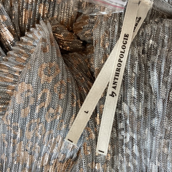 Anthropologie Short-Sleeve Mock-Neck Maxi Dress - Picture 14 of 14